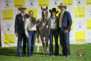 Roan filly exceeds $100,000 at this year's CQ Performance Gala Yearling Sale
